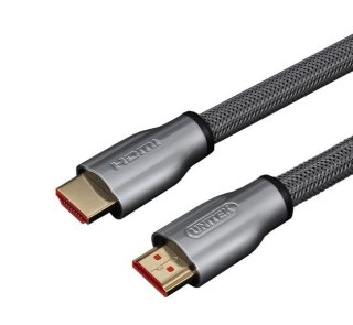 UNITEK Y-C142RGY kabel HDMI 10 m HDMI Typu A (Standard) Srebrny, Cynk