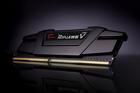 Zestaw pamięci G.SKILL RipjawsV F4-3200C16Q-32GVKB (DDR4 DIMM; 4 x 8 GB; 3200 MHz; CL16) Zestaw pamięci G.SKILL RipjawsV F4-3200C16Q-32GVKB (DDR4 DIMM; 4 x 8 GB; 3200 MHz; CL16)