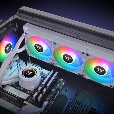 Chłodzenie cieczą Thermaltake TH360 'Snow' ARGB Sync V2 / All-in-One LC sprzedaż detaliczna Chłodzenie cieczą Thermaltake TH360 'Snow' ARGB Sync V2 / All-in-One LC sprzedaż detaliczna