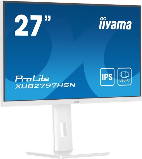 Monitor IIYAMA 68,5 cm (27") XUB2797HSN-W2 16:9 HDMI+DP+USB-C Monitor IIYAMA 68,5 cm (27") XUB2797HSN-W2 16:9 HDMI+DP+USB-C