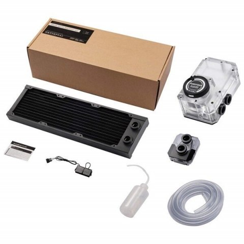 Zestaw chłodzenia wodnego PHANTEKS Glacier EZ-Fit 360 SOFT-KIT, czarny Zestaw chłodzenia wodnego PHANTEKS Glacier EZ-Fit 360 SOFT-KIT, czarny