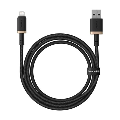Kabel Baseus Dura 2.4A 1m (czarno-złoty) Kabel Baseus Dura 2.4A 1m (czarno-złoty)