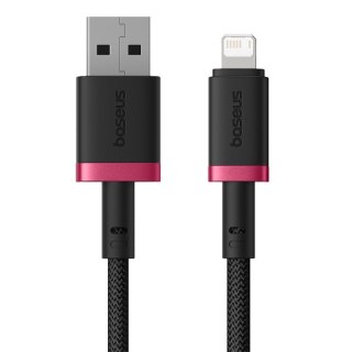 Kabel Baseus Dura 2.4A 1m (czerwono-czarny)