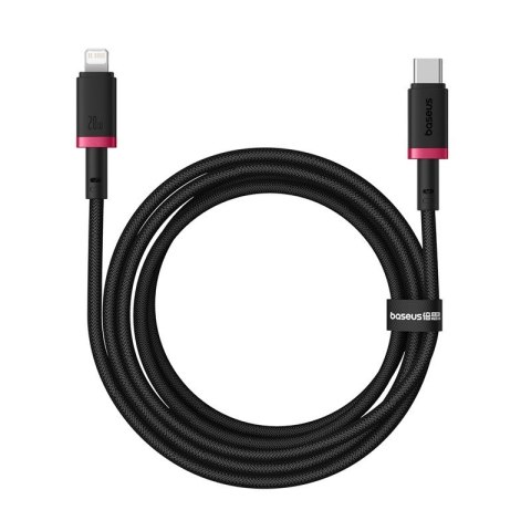Kabel Baseus Dura Typ C 20W 2m (czerwono-czarny) Kabel Baseus Dura Typ C 20W 2m (czerwono-czarny)