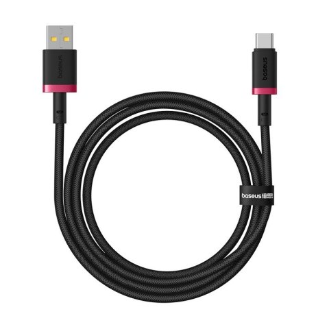 Kabel Baseus Dura USB-Typ C 60W 2m (czerwono-czarny) Kabel Baseus Dura USB-Typ C 60W 2m (czerwono-czarny)