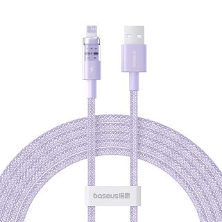 Kabel Baseus Gem 2.4A 2m (fioletowy)