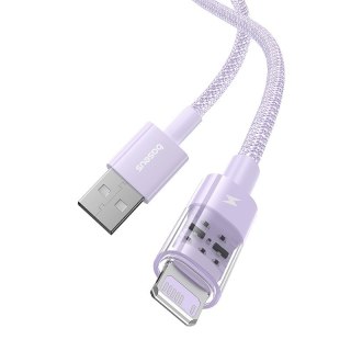 Kabel Baseus Gem 2.4A 2m (fioletowy)