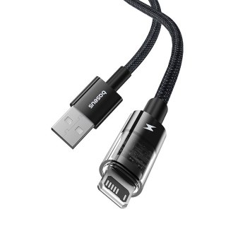 Kabel Baseus Gem Typ C 2.4A 1m (czarny)