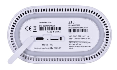 Router ZTE MC888 5G stacjonarny Router ZTE MC888 5G stacjonarny