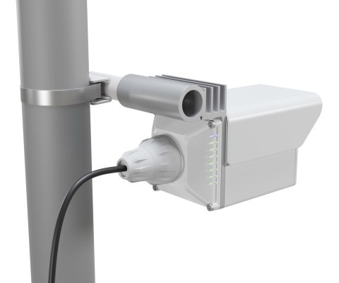 Router bezprzewodowy, MikroTik GigE, Wi-Fi 5, 802.11ad (WiGig), 5 GHz / 60 GHz, montowany na słupku Router bezprzewodowy, MikroTik GigE, Wi-Fi 5, 802.11ad (WiGig), 5 GHz / 60 GHz, montowany na słupku