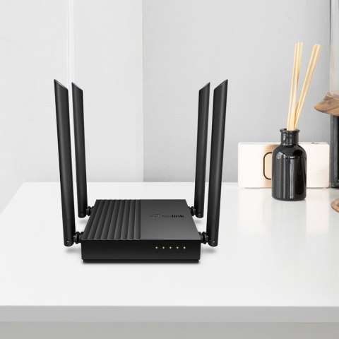 TP-Link ARCHER A64 router bezprzewodowy Gigabit Ethernet Dual-band (2.4 GHz/5 GHz) Czarny TP-Link ARCHER A64 router bezprzewodowy Gigabit Ethernet Dual-band (2.4 GHz/5 GHz) Czarny