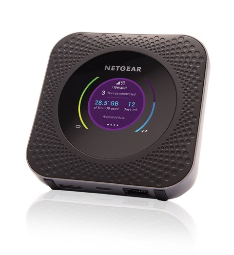 Router mobilny NETGEAR MR1100-100EUS (3G/4G/LTE SIM; 2,4 GHz, 5 GHz) Router mobilny NETGEAR MR1100-100EUS (3G/4G/LTE SIM; 2,4 GHz, 5 GHz)