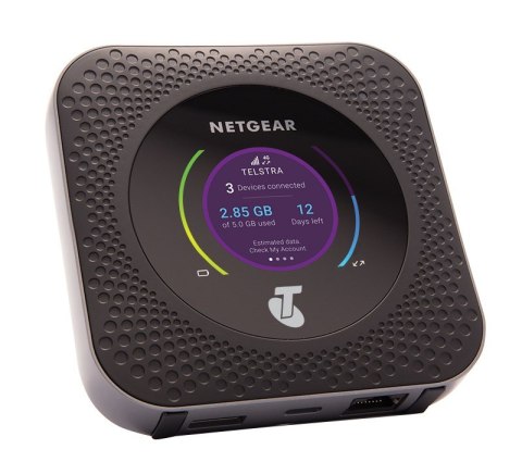 Router mobilny NETGEAR MR1100-100EUS (3G/4G/LTE SIM; 2,4 GHz, 5 GHz) Router mobilny NETGEAR MR1100-100EUS (3G/4G/LTE SIM; 2,4 GHz, 5 GHz)