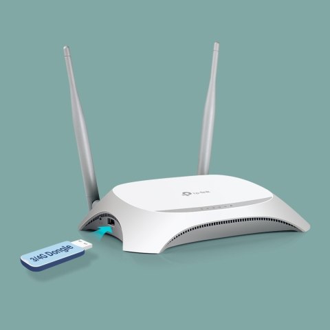 TP-Link TL-MR3420 router bezprzewodowy Fast Ethernet Jedna częstotliwości (2,4 GHz) Czarny, Biały TP-Link TL-MR3420 router bezprzewodowy Fast Ethernet Jedna częstotliwości (2,4 GHz) Czarny, Biały