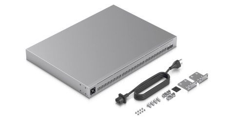 Ubiquiti USW-Pro-Max-24-PoE L3 2.5G Ethernet (100/1000/2500) Obsługa PoE Szary Ubiquiti USW-Pro-Max-24-PoE L3 2.5G Ethernet (100/1000/2500) Obsługa PoE Szary