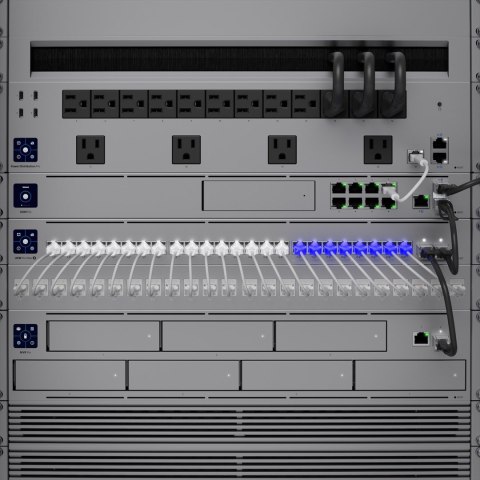 Ubiquiti USW-Pro-Max-24-PoE L3 2.5G Ethernet (100/1000/2500) Obsługa PoE Szary Ubiquiti USW-Pro-Max-24-PoE L3 2.5G Ethernet (100/1000/2500) Obsługa PoE Szary