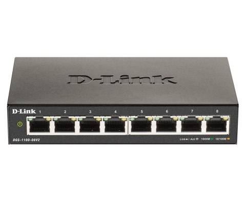 D-Link DGS-1100-08V2/E "8-Port Gigabit Smart Manage D-Link DGS-1100-08V2/E "8-Port Gigabit Smart Manage