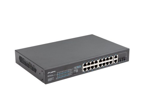 LANBERG SWITCH RACK 19" 16X 100MB POE+/2X COMBO GIGABIT 150W NIEZARZĄDZALNY RSFE-16P-2C-150 LANBERG SWITCH RACK 19" 16X 100MB POE+/2X COMBO GIGABIT 150W NIEZARZĄDZALNY RSFE-16P-2C-150