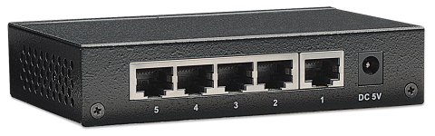 Switch 5x RJ45 Gigabit, metal, desktop Switch 5x RJ45 Gigabit, metal, desktop