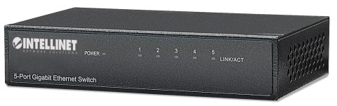 Switch 5x RJ45 Gigabit, metal, desktop Switch 5x RJ45 Gigabit, metal, desktop
