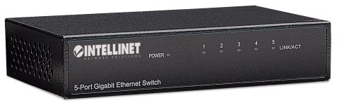 Switch 5x RJ45 Gigabit, metal, desktop Switch 5x RJ45 Gigabit, metal, desktop