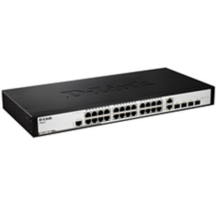 Switch D-Link DGS-1210-28/E 24 10/100/1000 Black Switch D-Link DGS-1210-28/E 24 10/100/1000 Black