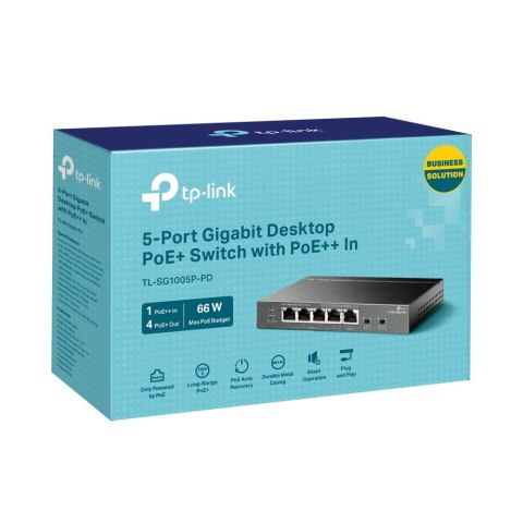 Switch TP-LINK TL-SG1005P-PD (POE++) Switch TP-LINK TL-SG1005P-PD (POE++)