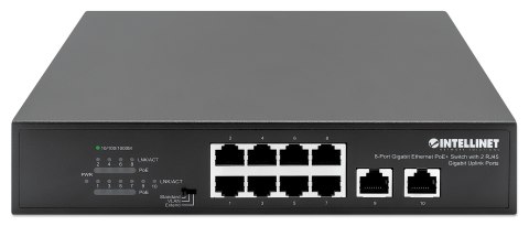 Switch giga 8P poe+ 2P uplink