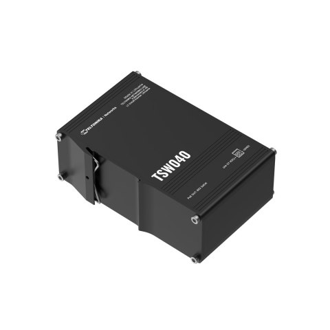 Teltonika NETWORKS TSW040 8-Port PoE+ Switch Nie zarządzany Fast Ethernet (10/100) Obsługa PoE Czarny Teltonika NETWORKS TSW040 8-Port PoE+ Switch Nie zarządzany Fast Ethernet (10/100) Obsługa PoE Czarny