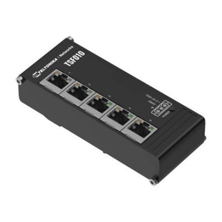 Teltonika TSF010 | Switch | 5x RJ45 100Mb/s, IP30 Teltonika TSF010 | Switch | 5x RJ45 100Mb/s, IP30
