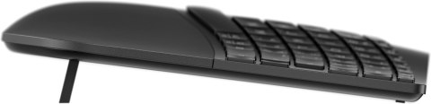 Klawiatura HP 960 Ergonomic Wireless Keyboard bezprzewodowa czarna 37E755AA Klawiatura HP 960 Ergonomic Wireless Keyboard bezprzewodowa czarna 37E755AA