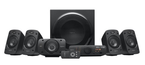 Zestaw głośników Logitech Z-906 980-000468 (5.1; kolor czarny) Zestaw głośników Logitech Z-906 980-000468 (5.1; kolor czarny)