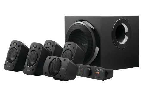 Zestaw głośników Logitech Z-906 980-000468 (5.1; kolor czarny) Zestaw głośników Logitech Z-906 980-000468 (5.1; kolor czarny)