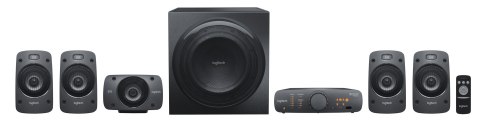 Zestaw głośników Logitech Z-906 980-000468 (5.1; kolor czarny) Zestaw głośników Logitech Z-906 980-000468 (5.1; kolor czarny)