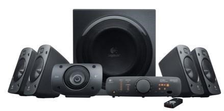 Zestaw głośników Logitech Z-906 980-000468 (5.1; kolor czarny) Zestaw głośników Logitech Z-906 980-000468 (5.1; kolor czarny)