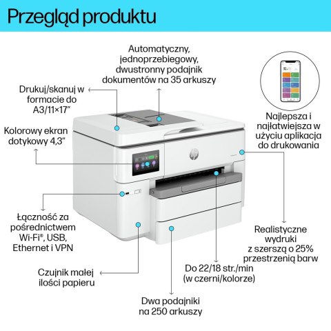 Urządzenie wielofunkcyjne HP OfficeJet Pro 9730e Urządzenie wielofunkcyjne HP OfficeJet Pro 9730e