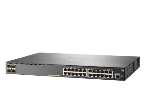 Aruba 2930F 24G PoE+ 4SFP Zarządzany L3 Gigabit Ethernet (10/100/1000) Obsługa PoE 1U Szary Aruba 2930F 24G PoE+ 4SFP Zarządzany L3 Gigabit Ethernet (10/100/1000) Obsługa PoE 1U Szary