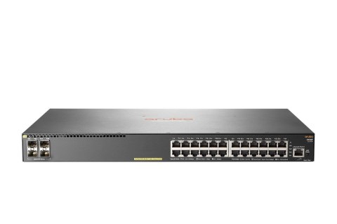 Aruba 2930F 24G PoE+ 4SFP Zarządzany L3 Gigabit Ethernet (10/100/1000) Obsługa PoE 1U Szary Aruba 2930F 24G PoE+ 4SFP Zarządzany L3 Gigabit Ethernet (10/100/1000) Obsługa PoE 1U Szary