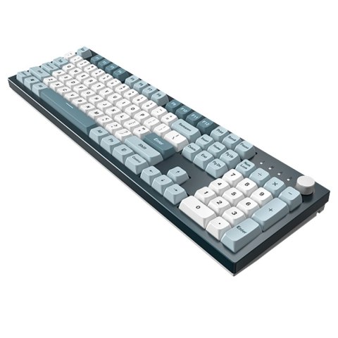 Montech MKey klawiatura Gaming USB Szary, Jasny Niebieski, Biały Montech MKey klawiatura Gaming USB Szary, Jasny Niebieski, Biały