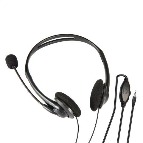 FREESTYLE HEADPHONES WITH MIC AND VOLUME CONTROL SŁUCHAWKI PRZEWODOWE Z MIKROFONEM I KONTROLĄ GŁOŚNOŚCI 1x3.5MM JACK BLACK [4564 FREESTYLE HEADPHONES WITH MIC AND VOLUME CONTROL SŁUCHAWKI PRZEWODOWE Z MIKROFONEM I KONTROLĄ GŁOŚNOŚCI 1x3.5MM JACK BLACK [4564