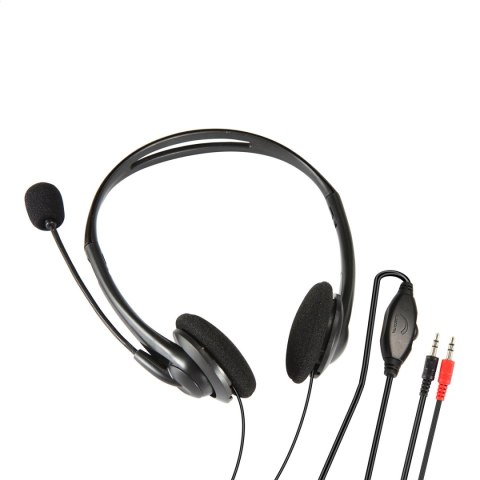 FREESTYLE HEADPHONES WITH MIC AND VOLUME CONTROL SŁUCHAWKI PRZEWODOWE Z MIKROFONEM I KONTROLĄ GŁOŚNOŚCI 2x3.5 MM JACK BLACK [456 FREESTYLE HEADPHONES WITH MIC AND VOLUME CONTROL SŁUCHAWKI PRZEWODOWE Z MIKROFONEM I KONTROLĄ GŁOŚNOŚCI 2x3.5 MM JACK BLACK [456