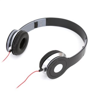 FREESTYLE HI-FI STEREO HEADPHONES SŁUCHAWKI HI-FI STEREO Z MIKROFONEM AUDIOBEAT BLACK [41867] TE