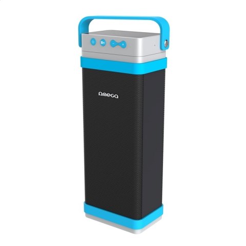 OMEGA SPEAKER GŁOŚNIK 2.1 CUBE OUTDOOR BLUETOOTH V4.0 SD 22W BLUE [43563] TE