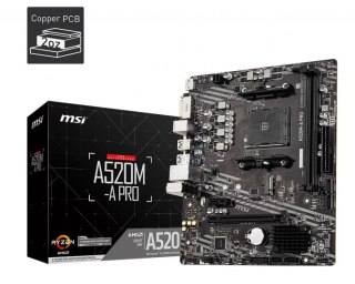 MB AMD A520 SAM4 MATX/A520M-A PRO MSI