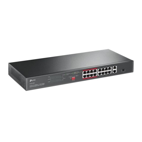 TP-Link TL-SL1218P łącza sieciowe Nie zarządzany Gigabit Ethernet (10/100/1000) Obsługa PoE 1U Czarny TP-Link TL-SL1218P łącza sieciowe Nie zarządzany Gigabit Ethernet (10/100/1000) Obsługa PoE 1U Czarny