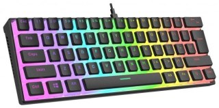Przewodowa klawiatura mechaniczna - Rampage RADIANT K11 Black RGB