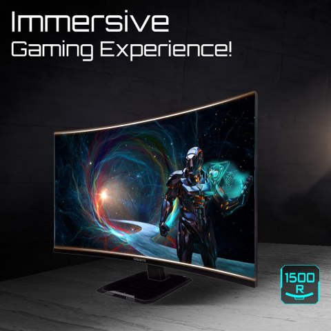 Gigabyte GS32QCA EU | 31.5" | VA | 180 Hz | 1 ms | 250 cd/m2 | HDMI ports quantity 2 Gigabyte GS32QCA EU | 31.5" | VA | 180 Hz | 1 ms | 250 cd/m2 | HDMI ports quantity 2