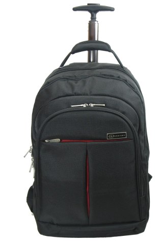 PLATINET LUCKYSKY CITY ROLLER LAPTOP BACKPACK TROLLEY MIEJSKI PLECAK NA LAPTOP Z KÓŁKAMI I UCHWYTEM METAL LOGO 15,6"