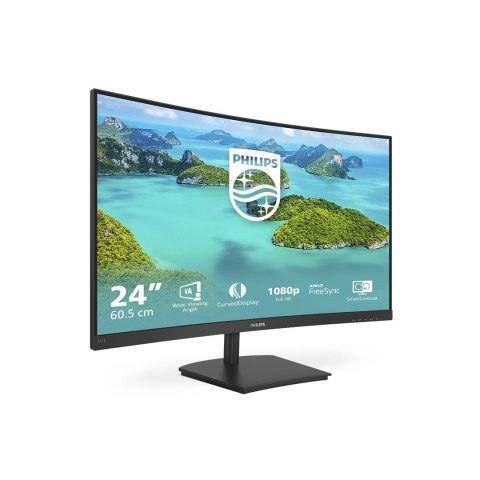 MONITOR PHILIPS LED 23,6" 241E1SCA/00 MONITOR PHILIPS LED 23,6" 241E1SCA/00
