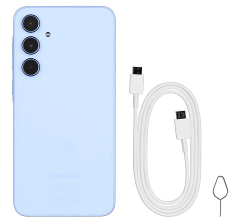 Samsung Galaxy A35 5G 16,8 cm (6.6") Hybrid Dual SIM Android 14 USB Type-C 8 GB 256 GB 5000 mAh Niebieski Samsung Galaxy A35 5G 16,8 cm (6.6") Hybrid Dual SIM Android 14 USB Type-C 8 GB 256 GB 5000 mAh Niebieski